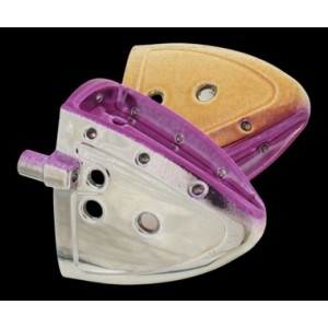 VK Jackpot Baitholder Magnum Chrome / Lapinkulta, 17-25cm, 2 pk.