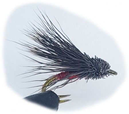 Jan Caddis Red/Grey #8
