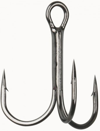 Gamakatsu Treblekrok TR 13NS, Svart. Strl. 6, 10pk.