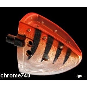 Jackpot Baitholder Chrome Tiger, 3pk. (12-17cm)
