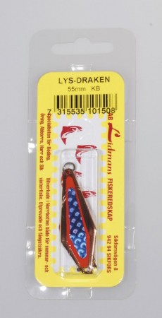 Lysdraken Kobber/Rød/Blå 45mm
