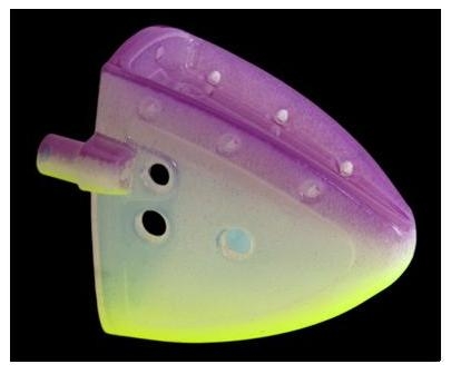 Jackpot Baitholder Glow Purple Yellow, 3pk. (12-17cm)