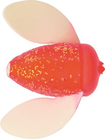 Spin-N-Glo Glitter Rocket Red 3/4