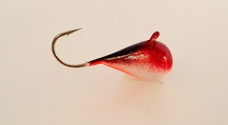 Wolfram Sort/Rød/Hvit 2,0g/6mm - 2pk