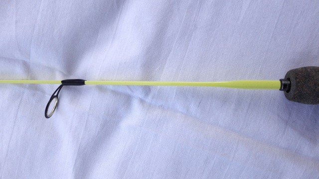 Flatslipt klinge gir en spenstig, sterk og flott stikke å kjøre større fisk på.